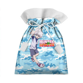 Подарочный 3D мешок с принтом Киллуа Hunter x Hunter в Петрозаводске, 100% полиэстер | Размер: 29*39 см | anime | hunter | hunter x hunter | killua | zoldyck | аниме | зодиак | охотник | охотники