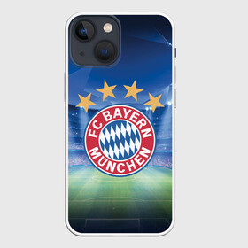 Чехол для iPhone 13 mini с принтом Бавария Мюнхен в Петрозаводске,  |  | bauern munchen | bayern | bayern munich | fc bayern | fc bayern munchen | fc bayern munich | бавария | бавария мюнхен | лига чемпионов стадион | лч | фк бавария | фк бавария мюнхен | футбол | футбольный стадион