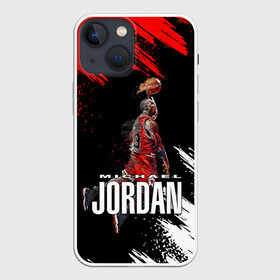 Чехол для iPhone 13 mini с принтом MICHAEL JORDAN в Петрозаводске,  |  | jordan | michael | michael jordan | nba | баскетбол | баскетболист | джордан | защитник | майкл | майкл джордан | нба