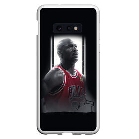 Чехол для Samsung S10E с принтом MICHAEL JORDAN в Петрозаводске, Силикон | Область печати: задняя сторона чехла, без боковых панелей | jordan | michael | michael jordan | nba | баскетбол | баскетболист | джордан | защитник | майкл | майкл джордан | нба