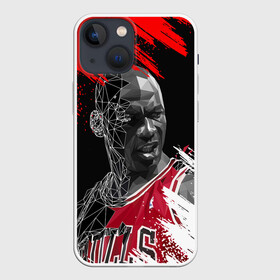 Чехол для iPhone 13 mini с принтом MICHAEL JORDAN в Петрозаводске,  |  | jordan | michael | michael jordan | nba | баскетбол | баскетболист | джордан | защитник | майкл | майкл джордан | нба