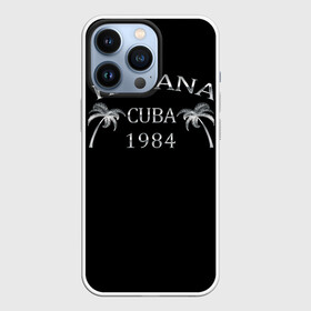 Чехол для iPhone 13 Pro с принтом Havana в Петрозаводске,  |  | 1981 | 1984 | cuba | havana | гавана | закат | куба | пальма | потерялся | прикол | путишествие | путишествия | серебро | че гевара | чегевара | эрнесто