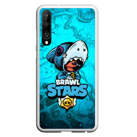 Чехол для Honor P30 с принтом BRAWL STARS LEON SHARK в Петрозаводске, Силикон | Область печати: задняя сторона чехла, без боковых панелей | brawl | brawl stars | brawlstars | crow | fire | flame | game | leon | loen | phoenix | shark | star | stars | акула | бравл | браво | вода | звезда | звезды | игра | леон | огонь | пламя | стар | старс | феникс