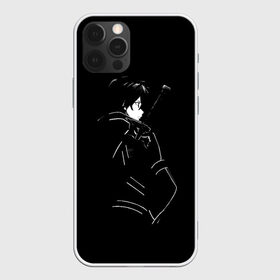 Чехол для iPhone 12 Pro Max с принтом Кирито в Петрозаводске, Силикон |  | art | asuna | kazuto | kirito | online | sao | sword | yuuki | асуна | кадзуто | кирито | мастера | меча | мечник | онлайн | сао | черный | юки