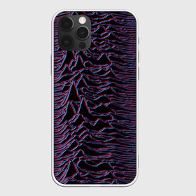 Чехол для iPhone 12 Pro Max с принтом Joy Division Glitch в Петрозаводске, Силикон |  | glitch | ian curtis | joy division | rock | unknown pleasures | глюк | иэн кёртис | рок