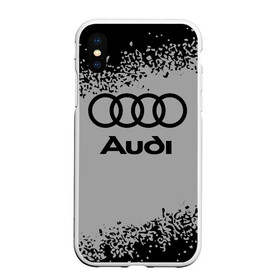 Чехол для iPhone XS Max матовый с принтом AUDI АУДИ в Петрозаводске, Силикон | Область печати: задняя сторона чехла, без боковых панелей | audi | auto | felb | logo | moto | quattro | sport | symbol | авто | автомобильные | ауди | кватро | кольца | лого | логотип | логотипы | марка | мото | символ | спорт | фгвш | шильдик