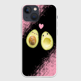 Чехол для iPhone 13 mini с принтом Авокадо в Петрозаводске,  |  | авокадо | веган | еда блогеров | мемы | минимализм | прикольные картинки | прикольные надписи | растение | смешное авокадо | фрукт