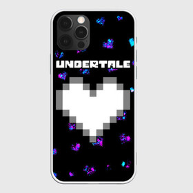 Чехол для iPhone 12 Pro с принтом UNDERTALE / АНДЕРТЕЙЛ в Петрозаводске, силикон | область печати: задняя сторона чехла, без боковых панелей | Тематика изображения на принте: annoying | asriel | chara | dog | frisk | game | games | logo | papyrus | sans | tale | under | undertale | азриэль | андер | андертейл | игра | игры | лого | логотип | надоедливая | папирус | санс | сердечко | сердце | символ | символы | собака 