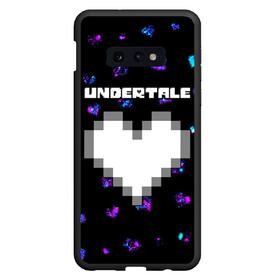 Чехол для Samsung S10E с принтом UNDERTALE АНДЕРТЕЙЛ в Петрозаводске, Силикон | Область печати: задняя сторона чехла, без боковых панелей | annoying | asriel | chara | dog | frisk | game | games | logo | papyrus | sans | tale | under | undertale | азриэль | андер | андертейл | игра | игры | лого | логотип | надоедливая | папирус | санс | сердечко | сердце | символ | символы | собака 