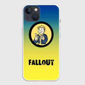 Чехол для iPhone 13 с принтом Fallout Фоллаут в Петрозаводске,  |  | boy | fallout | new vegas | nuka cola | апокалипсис | бандиты | вегас | война | градиент | девочкам | детям | игра | логотипы игр | мальчикам | оружие | парни | пистолеты | подростковые | постапокалипсис | убежище