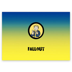Поздравительная открытка с принтом Fallout/Фоллаут в Петрозаводске, 100% бумага | плотность бумаги 280 г/м2, матовая, на обратной стороне линовка и место для марки
 | Тематика изображения на принте: boy | fallout | new vegas | nuka cola | апокалипсис | бандиты | вегас | война | градиент | девочкам | детям | игра | логотипы игр | мальчикам | оружие | парни | пистолеты | подростковые | постапокалипсис | убежище