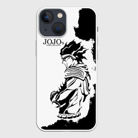 Чехол для iPhone 13 mini с принтом JoJo Bizarre Adventure в Петрозаводске,  |  | anime | jojo | jojo’s bizarre adventure | аниме | анимэ | биззаре адвенчер | джо | джо джо | джоджо | джонатан джостар | дзёсукэ хигасиката | дзётаро кудзё | жожо | игги | кира | лого | манга | невероятные приключения