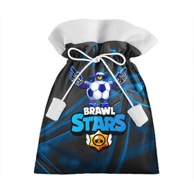Подарочный 3D мешок с принтом Mascot Darryl ТалисманMascot D в Петрозаводске, 100% полиэстер | Размер: 29*39 см | Тематика изображения на принте: brawl | brawl stars | brawlstars | brawl_stars | jessie | mascot darryl | бравл | бравлстарс | дэрил | маскот | мяч | футбол | футбольный мяч