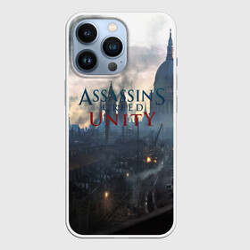 Чехол для iPhone 13 Pro с принтом Assassin’s Creed Unity в Петрозаводске,  |  | black flag | brotherhood | chronicles | creed | game | origins | revelations | rogue | syndicate | unity | valhalla | альтаир | ассасин | игры | кинжал | пираты