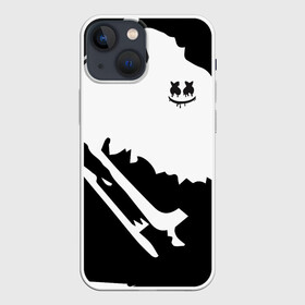 Чехол для iPhone 13 mini с принтом Marshmello в Петрозаводске,  |  | alone | beautiful | disc | dj | jockey | marshmallow | now | американский | диджей | дискотека | маршмэллоу | продюсер