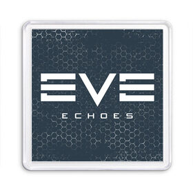 Магнит 55*55 с принтом EVE ECHOES / ИВ ЭХО в Петрозаводске, Пластик | Размер: 65*65 мм; Размер печати: 55*55 мм | Тематика изображения на принте: 