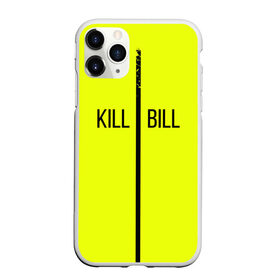 Чехол для iPhone 11 Pro Max матовый с принтом Убить Билла в Петрозаводске, Силикон |  | Тематика изображения на принте: kill bill | желтый | квентин тарантино | кино | фильм