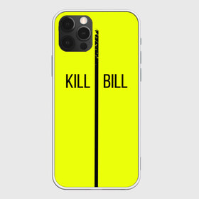 Чехол для iPhone 12 Pro Max с принтом Убить Билла в Петрозаводске, Силикон |  | kill bill | желтый | квентин тарантино | кино | фильм