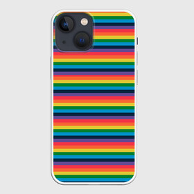 Чехол для iPhone 13 mini с принтом Радужный флаг в Петрозаводске,  |  | pride | rainbow | tiktok | мем | оля тыква | подсяду | прайд | привет | привет я подсяду | радуга | радужный флаг | тик ток | тикток | феминизм | феминитивы | я подсяду