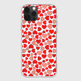 Чехол для iPhone 12 Pro Max с принтом Сердечки паттерн в Петрозаводске, Силикон |  | cute | love is | valentines day | you | алые | валентина | влюбленные | девушке | день рождения | дружба | жена | лучшая | любимая | люблю | любовь | мама | марта | милые | нежные | подарок | свадьба | серде | сердца