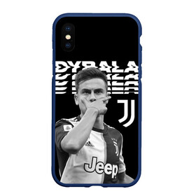 Чехол для iPhone XS Max матовый с принтом Paulo Dybala в Петрозаводске, Силикон | Область печати: задняя сторона чехла, без боковых панелей | дибала | знаменитости | пауло дибала | футболист | ювентус