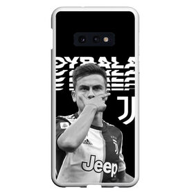 Чехол для Samsung S10E с принтом Paulo Dybala в Петрозаводске, Силикон | Область печати: задняя сторона чехла, без боковых панелей | дибала | знаменитости | пауло дибала | футболист | ювентус