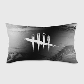 Подушка 3D антистресс с принтом DEAD BY DAYLIGHT в Петрозаводске, наволочка — 100% полиэстер, наполнитель — вспененный полистирол | состоит из подушки и наволочки на молнии | daylight | dead | dead by daylight | game | games | horror | logo | skull | skulls | zombie | бай | выживание | деад | дед | дейлайт | дэае | дэд | дэйлайт | зомби | игра | игры | лого | логотип | символ | хоррор | череп | черепа