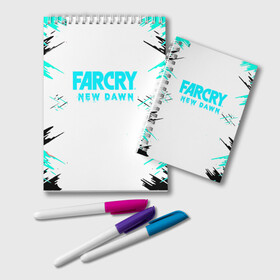 Блокнот с принтом Far Cry в Петрозаводске, 100% бумага | 48 листов, плотность листов — 60 г/м2, плотность картонной обложки — 250 г/м2. Листы скреплены удобной пружинной спиралью. Цвет линий — светло-серый
 | Тематика изображения на принте: 1080p | evolution | far | far cry | far cry 1 | far cry 2019 | far cry 3 | far cry 4 | far cry 5 | far cry 6 | far cry new dawn | far cry primal | gameplay | pc | ubisoft | ваас | прохождение