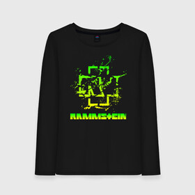 Женский лонгслив хлопок с принтом RAMMSTEIN в Петрозаводске, 100% хлопок |  | amerika | art | germany | logo | rammstein | rock | till lindemann | арт | германия | группа | логотип | музыка | немецкая группа | немцы | песня | раммштайн | рамштайн | рок