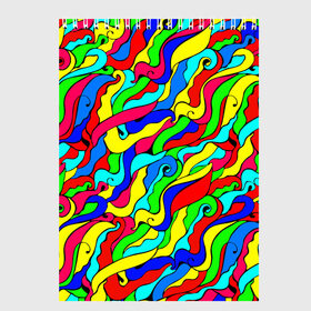 Скетчбук с принтом Красочные узоры/абстракционизм в Петрозаводске, 100% бумага
 | 48 листов, плотность листов — 100 г/м2, плотность картонной обложки — 250 г/м2. Листы скреплены сверху удобной пружинной спиралью | abstract | art | neon | pattern | аниме | анимешные | арт | брызги | ван гог | волны | восточный | змеи | искусство | картина | кислотный | краска | краски | море | мысли | неоновые | радуга | радужные | разноцветные