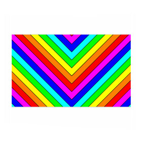 Бумага для упаковки 3D с принтом Rainbow Stripes в Петрозаводске, пластик и полированная сталь | круглая форма, металлическое крепление в виде кольца | geometry | gradient | neon | геометрические | градиент | детям | кислота | кислотный | конус | красочный | линии | неоновые | пирамида | полоска | полосы | радуга | радужный | разноцветные | сочный | треугольники