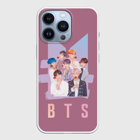 Чехол для iPhone 13 Pro с принтом BTS в Петрозаводске,  |  | bt21 | bts | bwl | hoseok | jhope | jimin | jin | jungkook | namjoon | persona | rm | taehyung | v | бантан | бт21 | бтс | ви | градиент | джей хоуп | джин | намджун | персона | рм | роза | тэхен | фиолетовая | фиолетовый | хосок | чимин | чонгук