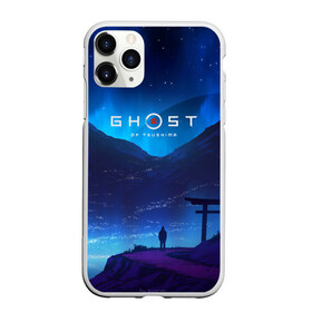 Чехол для iPhone 11 Pro матовый с принтом Ghost of Tsushima в Петрозаводске, Силикон |  | Тематика изображения на принте: ghost of tsushima | горы | игра | природа | рисунок | япония