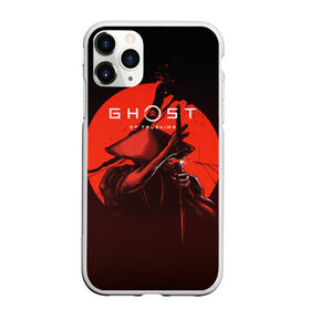 Чехол для iPhone 11 Pro матовый с принтом Ghost of Tsushima в Петрозаводске, Силикон |  | Тематика изображения на принте: ghost of tsushima | воин | игра | катана | рисунок | самурай | человек