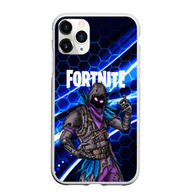 Чехол для iPhone 11 Pro матовый с принтом FORTNITE RAVEN в Петрозаводске, Силикон |  | Тематика изображения на принте: 