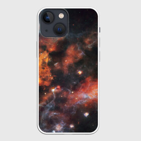 Чехол для iPhone 13 mini с принтом Гигантская Вселенная (S) в Петрозаводске,  |  | galaxy | nasa | nebula | space | star | абстракция | вселенная | галактика | звезда | звезды | космический | наса | планеты