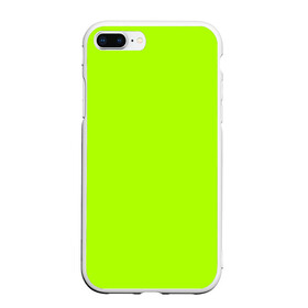 Чехол для iPhone 7Plus/8 Plus матовый с принтом ACID в Петрозаводске, Силикон | Область печати: задняя сторона чехла, без боковых панелей | acid | зеленая | кислотная | однотонная | салатовая