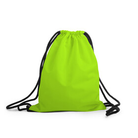 Рюкзак-мешок 3D с принтом ACID в Петрозаводске, 100% полиэстер | плотность ткани — 200 г/м2, размер — 35 х 45 см; лямки — толстые шнурки, застежка на шнуровке, без карманов и подкладки | acid | зеленая | кислотная | однотонная | салатовая
