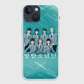 Чехол для iPhone 13 mini с принтом BTS в Петрозаводске,  |  | bts | jungkook | rm | бойбенд | бтс | ви | джей хоуп | джонгук | сюга | чимин | чин