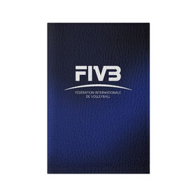 Обложка для паспорта матовая кожа с принтом FIVB Volleyball в Петрозаводске, натуральная матовая кожа | размер 19,3 х 13,7 см; прозрачные пластиковые крепления | fivb | voleybal | volleyball | волебол | волейбол | волейбола | волейболист | волейболистка | воллейбол | международная | федерация | фивб