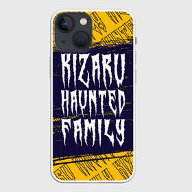 Чехол для iPhone 13 mini с принтом KIZARU   КИЗАРУ в Петрозаводске,  |  | family | haunted | kizaru | logo | music | rap | rapper | кизару | лого | логотип | логотипы | музыка | рэп | рэпер | рэперы | символ | символы | фэмили | хантед