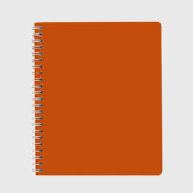 Тетрадь с принтом Радуга v6 - оранжевый в Петрозаводске, 100% бумага | 48 листов, плотность листов — 60 г/м2, плотность картонной обложки — 250 г/м2. Листы скреплены сбоку удобной пружинной спиралью. Уголки страниц и обложки скругленные. Цвет линий — светло-серый
 | без дизайна | без картинки | одноцветные | оранжевый
