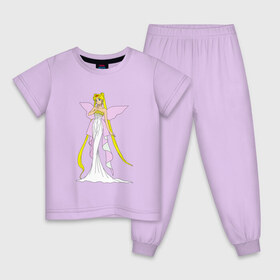 Детская пижама хлопок с принтом Sailor Moon/Серенити в Петрозаводске, 100% хлопок |  брюки и футболка прямого кроя, без карманов, на брюках мягкая резинка на поясе и по низу штанин
 | bunny | luna | princess | serenity | stars | usagi | wings | ангел | волосы | девушка | детям | звездная | звезды | королева | корона | крылья | луна | любовь | малышка | марс | радуга | сейлор мун | токио | усаги цукино | школьные 