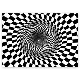 Поздравительная открытка с принтом иллюзия в Петрозаводске, 100% бумага | плотность бумаги 280 г/м2, матовая, на обратной стороне линовка и место для марки
 | воронка | иллюзия | студентам | тоннель | шахматы