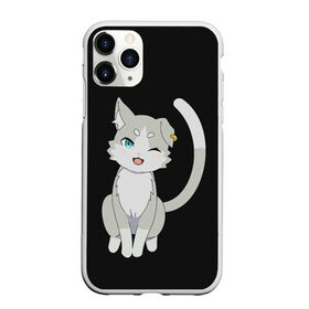 Чехол для iPhone 11 Pro Max матовый с принтом ReZero в Петрозаводске, Силикон |  | anime | cat | cats | glitch | japan | ram | re | rem | rezero | senpai | subaru | waifu | zero | анимация | аниме | вайфу | глитч | глич | кот | кошка | мультсериал | мультфильм | семпай | сенпай | сериал | япония