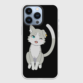 Чехол для iPhone 13 Pro с принтом Re:Zero в Петрозаводске,  |  | Тематика изображения на принте: anime | cat | cats | glitch | japan | ram | re | rem | rezero | senpai | subaru | waifu | zero | анимация | аниме | вайфу | глитч | глич | кот | кошка | мультсериал | мультфильм | семпай | сенпай | сериал | япония