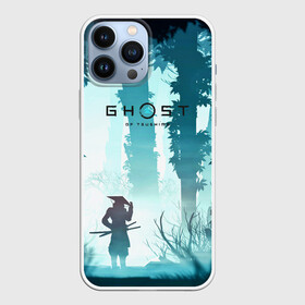 Чехол для iPhone 13 Pro Max с принтом Ghost of Tsushima в Петрозаводске,  |  | ghost of tsushima | игра | лес | природа | рисунок | самурай