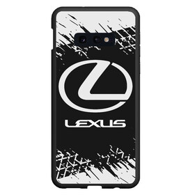 Чехол для Samsung S10E с принтом LEXUS ЛЕКСУС в Петрозаводске, Силикон | Область печати: задняя сторона чехла, без боковых панелей | auto | lexus | logo | moto | symbol | авто | автомобиль | гонки | лексус | лого | логотип | логотипы | марка | машина | мото | символ | символы