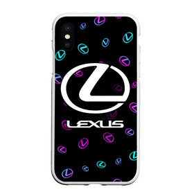 Чехол для iPhone XS Max матовый с принтом LEXUS ЛЕКСУС в Петрозаводске, Силикон | Область печати: задняя сторона чехла, без боковых панелей | auto | lexus | logo | moto | symbol | авто | автомобиль | гонки | лексус | лого | логотип | логотипы | марка | машина | мото | символ | символы