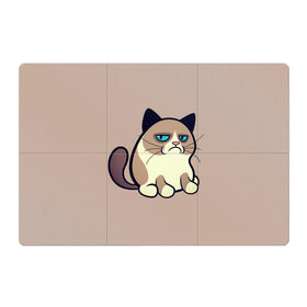 Магнитный плакат 3Х2 с принтом Великий Grumpy Cat в Петрозаводске, Полимерный материал с магнитным слоем | 6 деталей размером 9*9 см | grumpy cat | арт | кот | кот grumpy cat | котёнок | кошка | недовольный кот | рисунок